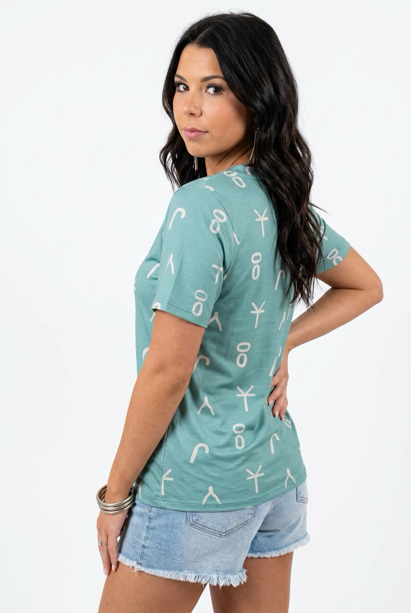 Branded Lucky Top