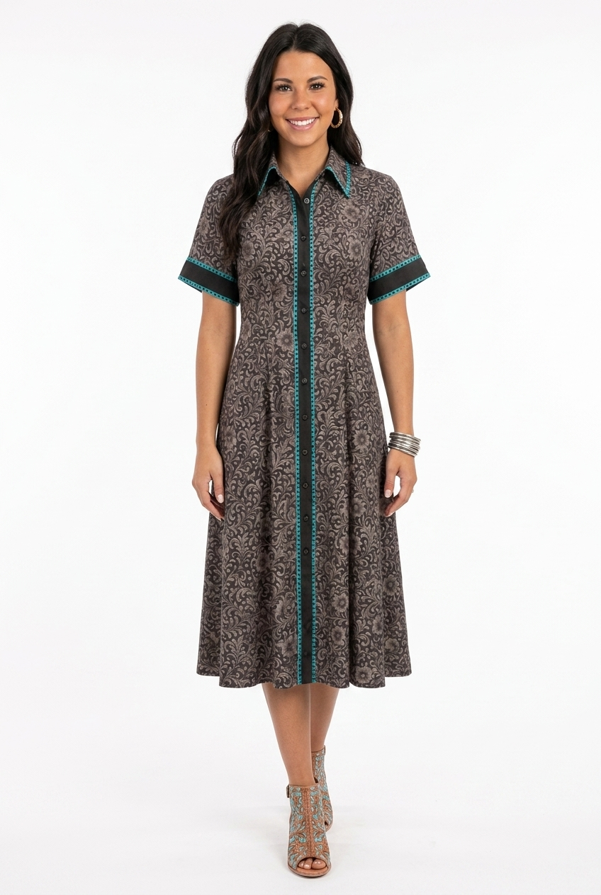 Saddle Kreek Buckstitch Dress