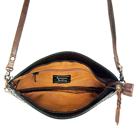 Crossbody Genuine Western Leather Women Bag Becca