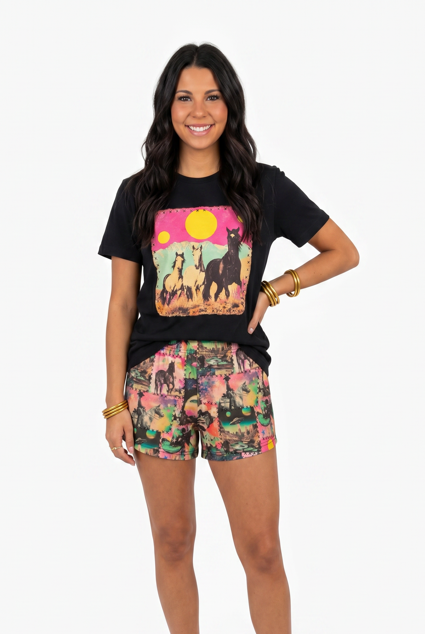 Cosmic Cowgirl Tee