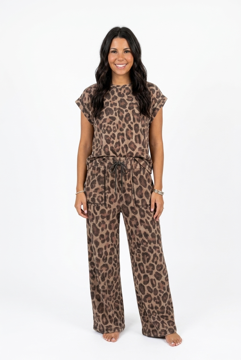 Spotted Wild Leopard Pants