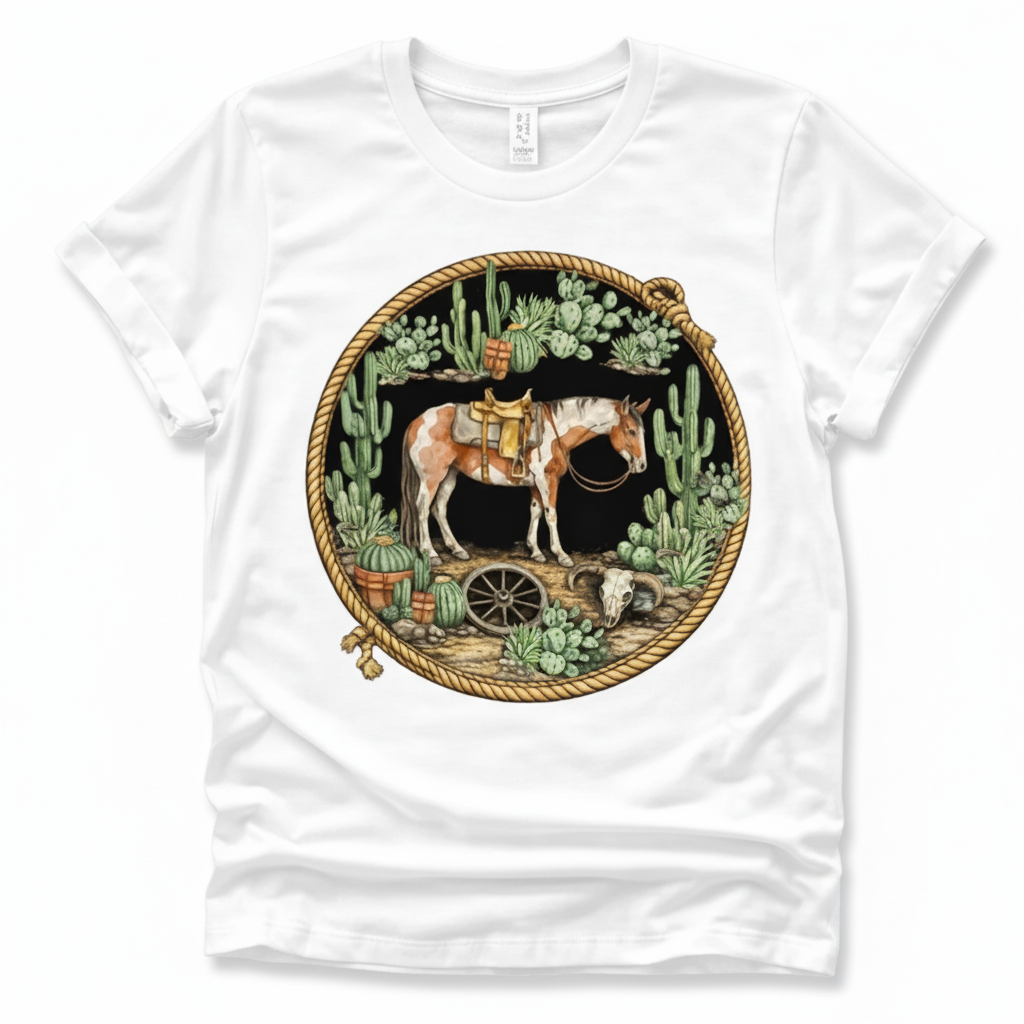 Cactus Run Graphic Tee