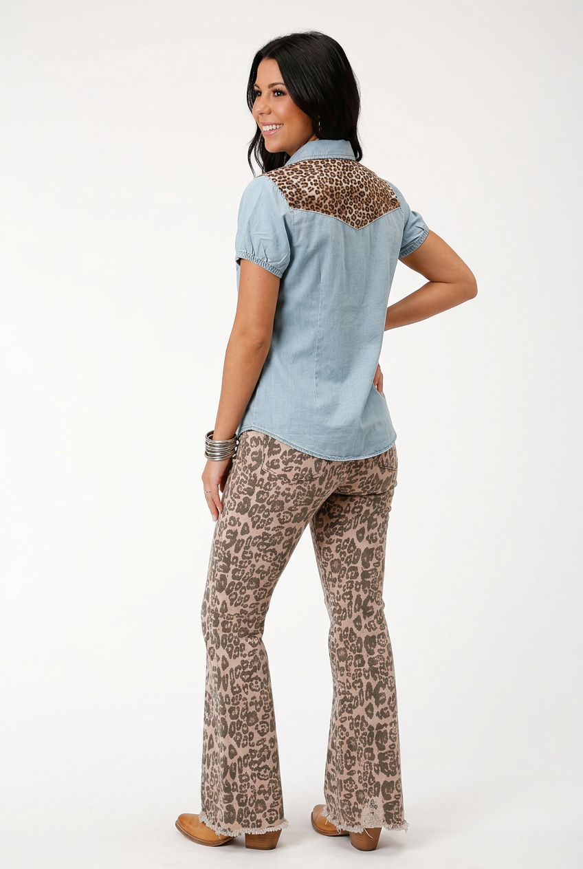 Ranch Kitty Pearl Snap Top