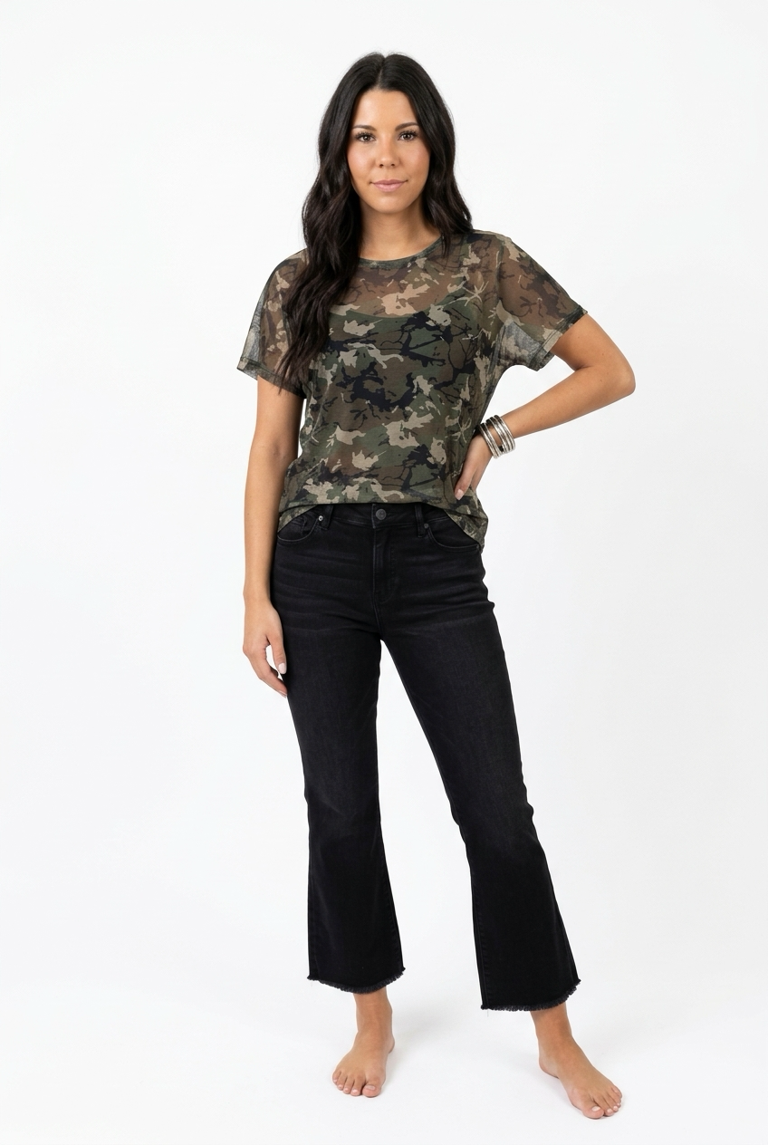 Camo Kreek Mesh Top