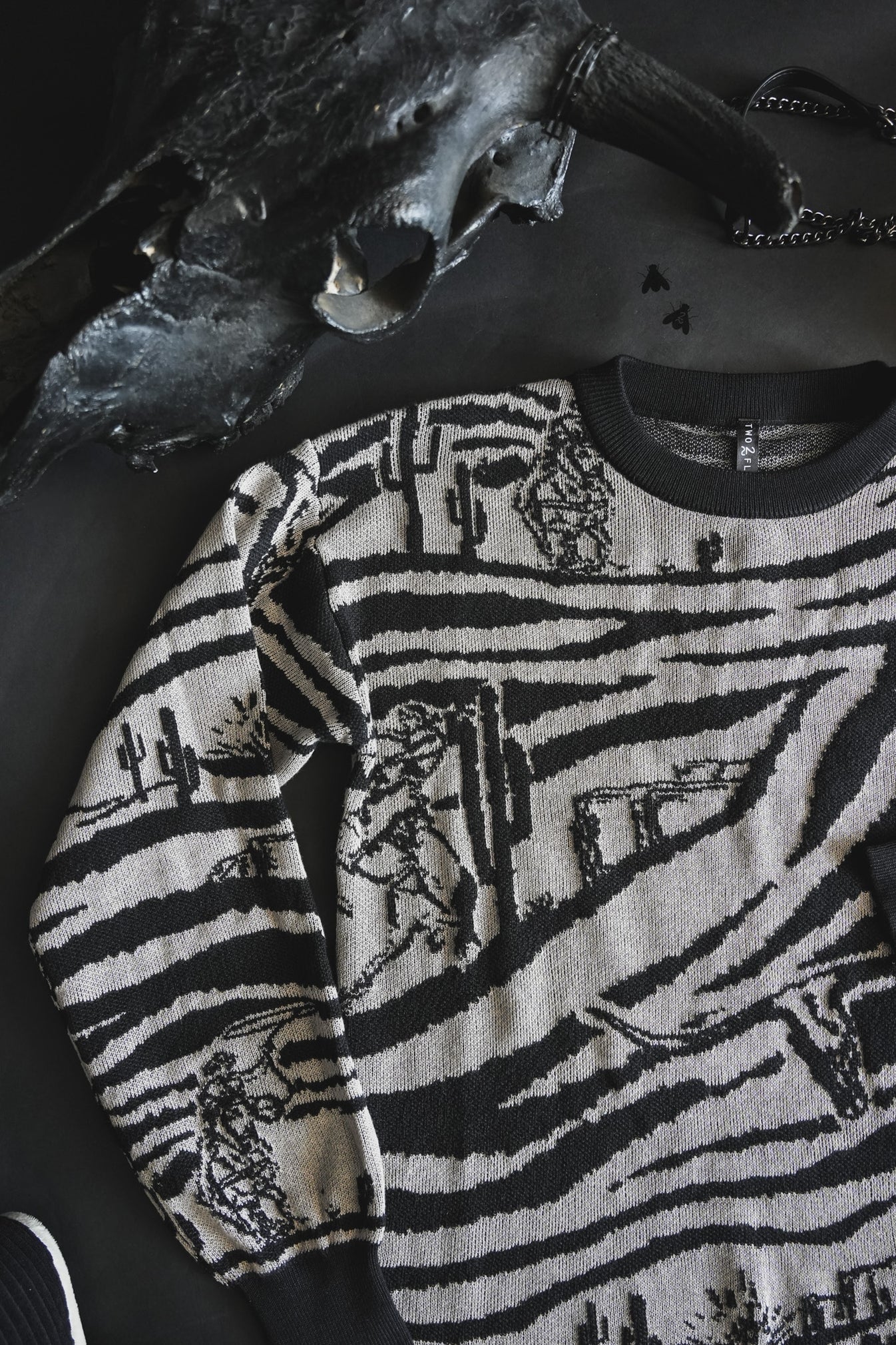 Wild West Zoo Sweater Dress