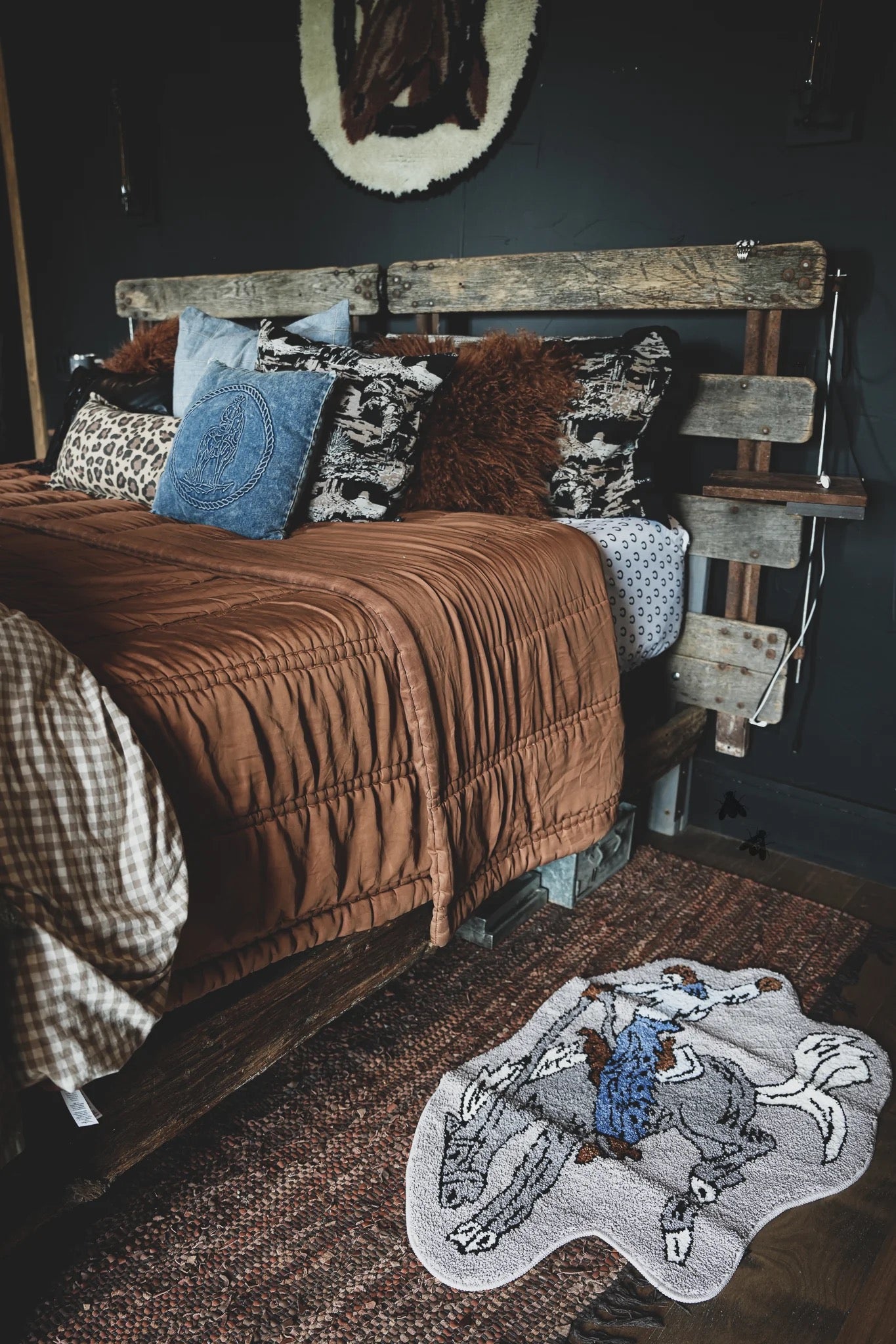 Bronc Buster Rodeo Rug