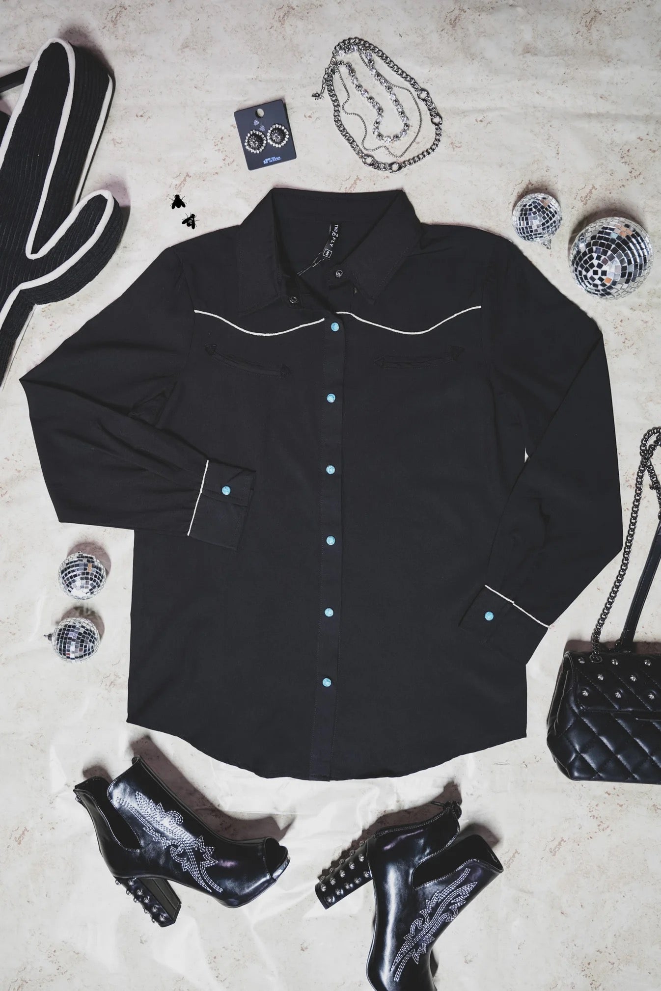 Watusi Button-up Top
