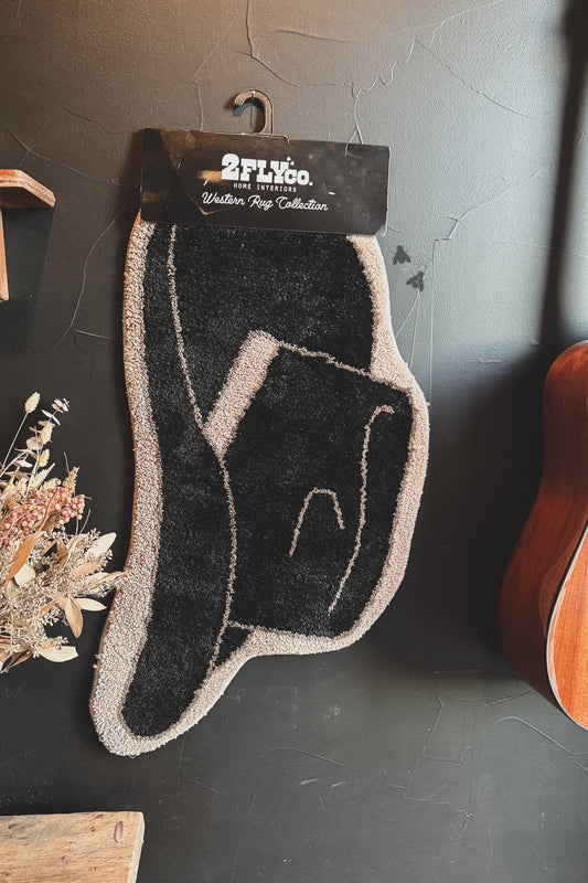 MOODY COWBOY RUG - MIDNIGHT