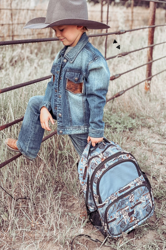 PACKMULE BACKPACK - DANDY DENIM