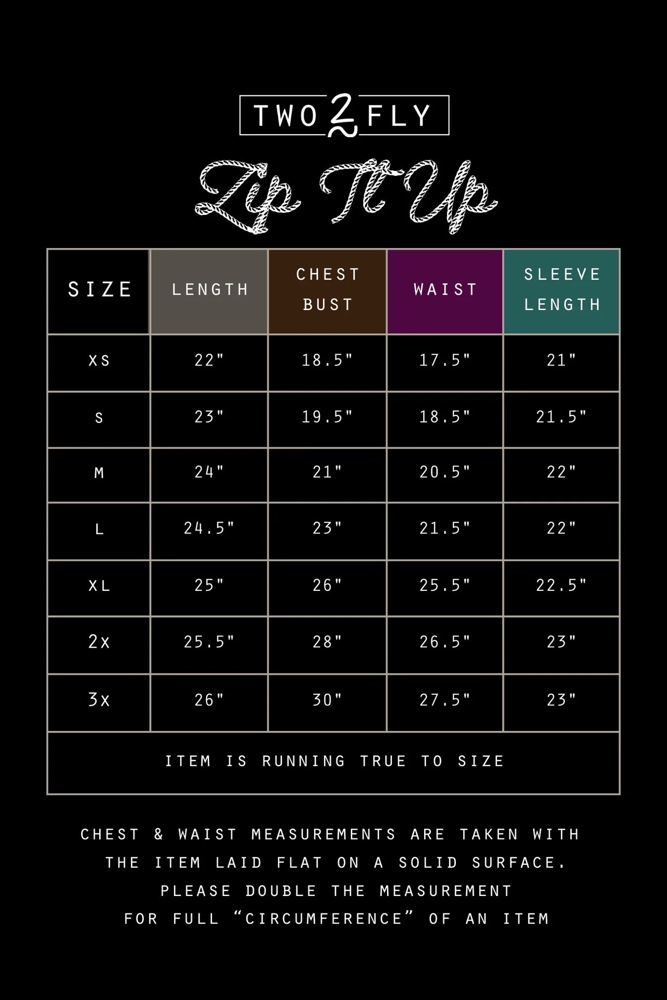 Zip it Up - Las Botas