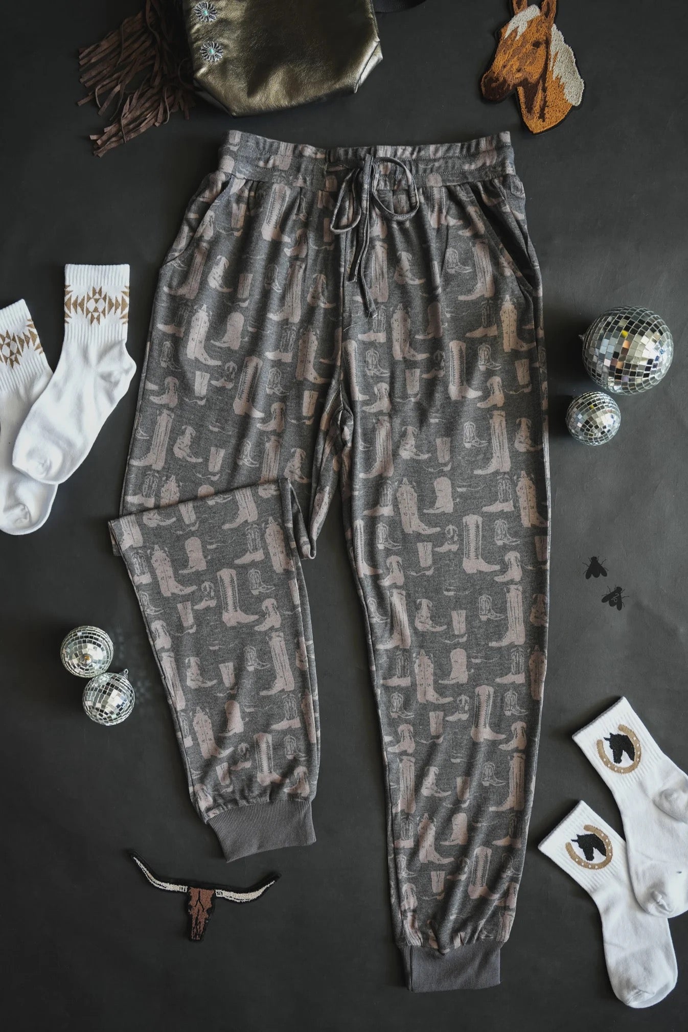 Loungy Lariat Joggers - Boot Scoot