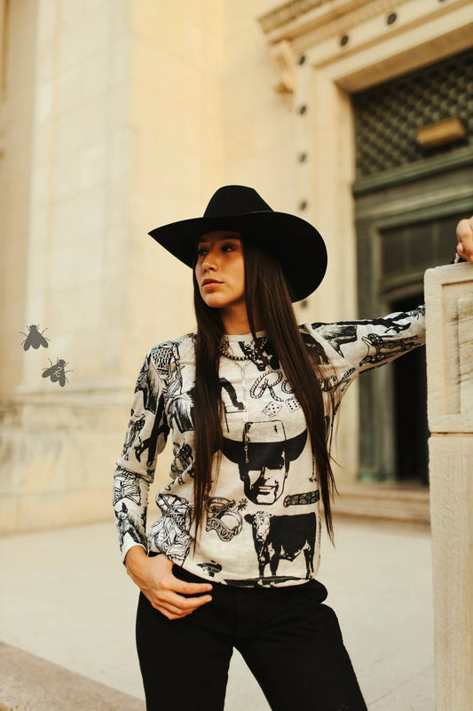 Good Days Vintage Long Sleeve Top