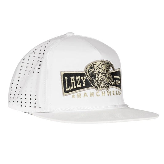 LJR White Diamond Rope Trucker