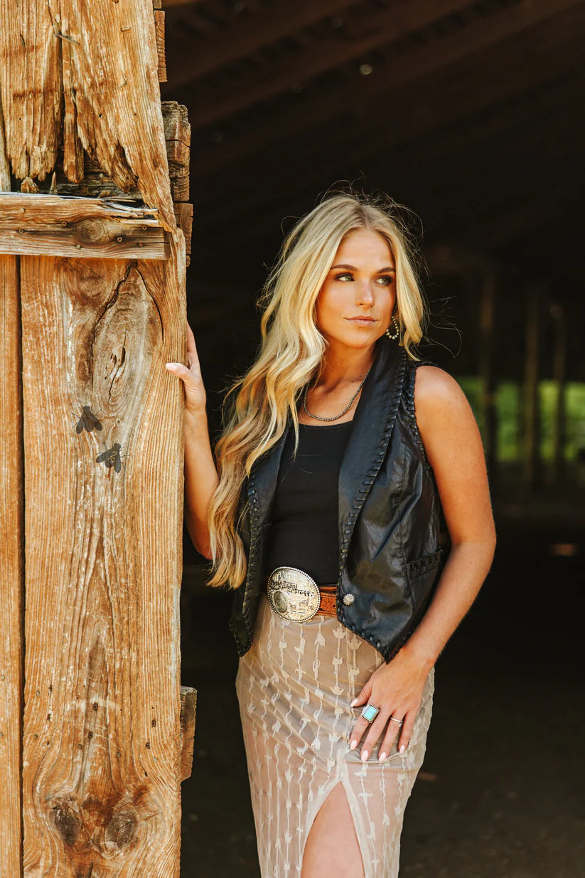 Whiskey Creek Vest - Midnight