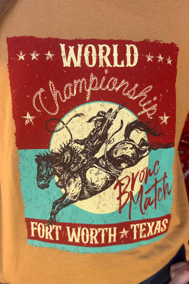 Bronc Match Tee - Kids