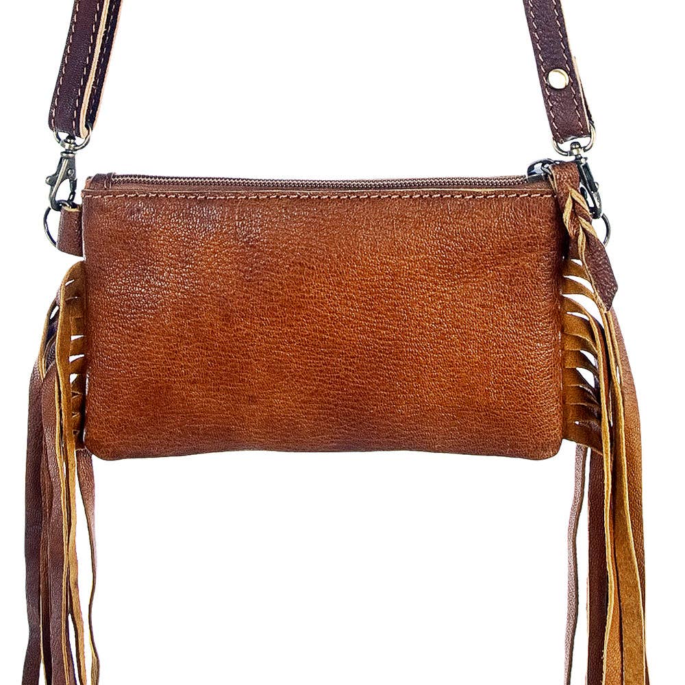 Crossbody Genuine Western Leather Women Bag Becca