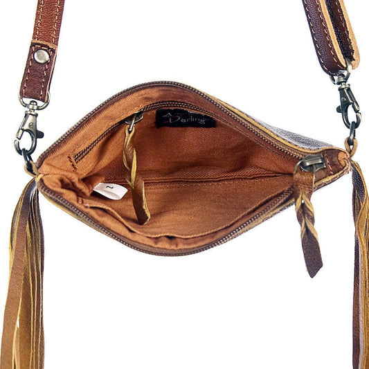 Crossbody Genuine Western Leather Women Bag Becca