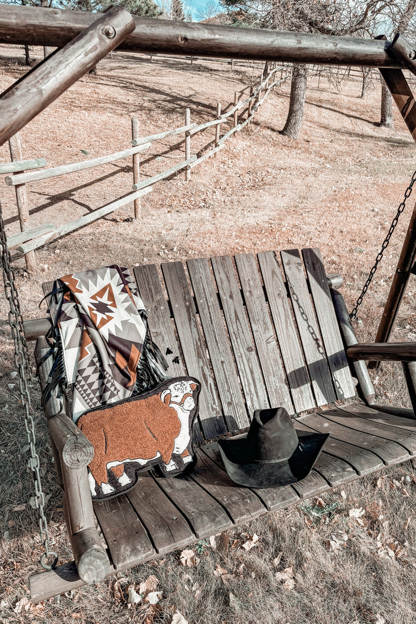 Cattle Talk – Hereford Pillow