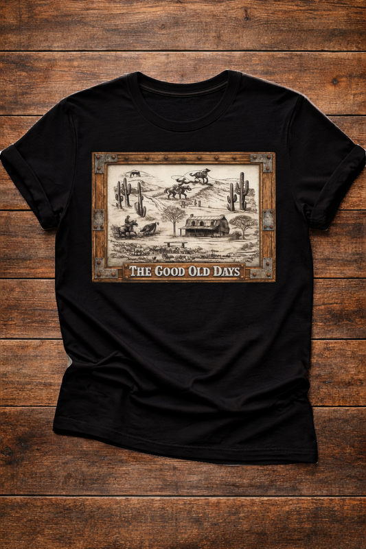 The Old Days Vintage Tee