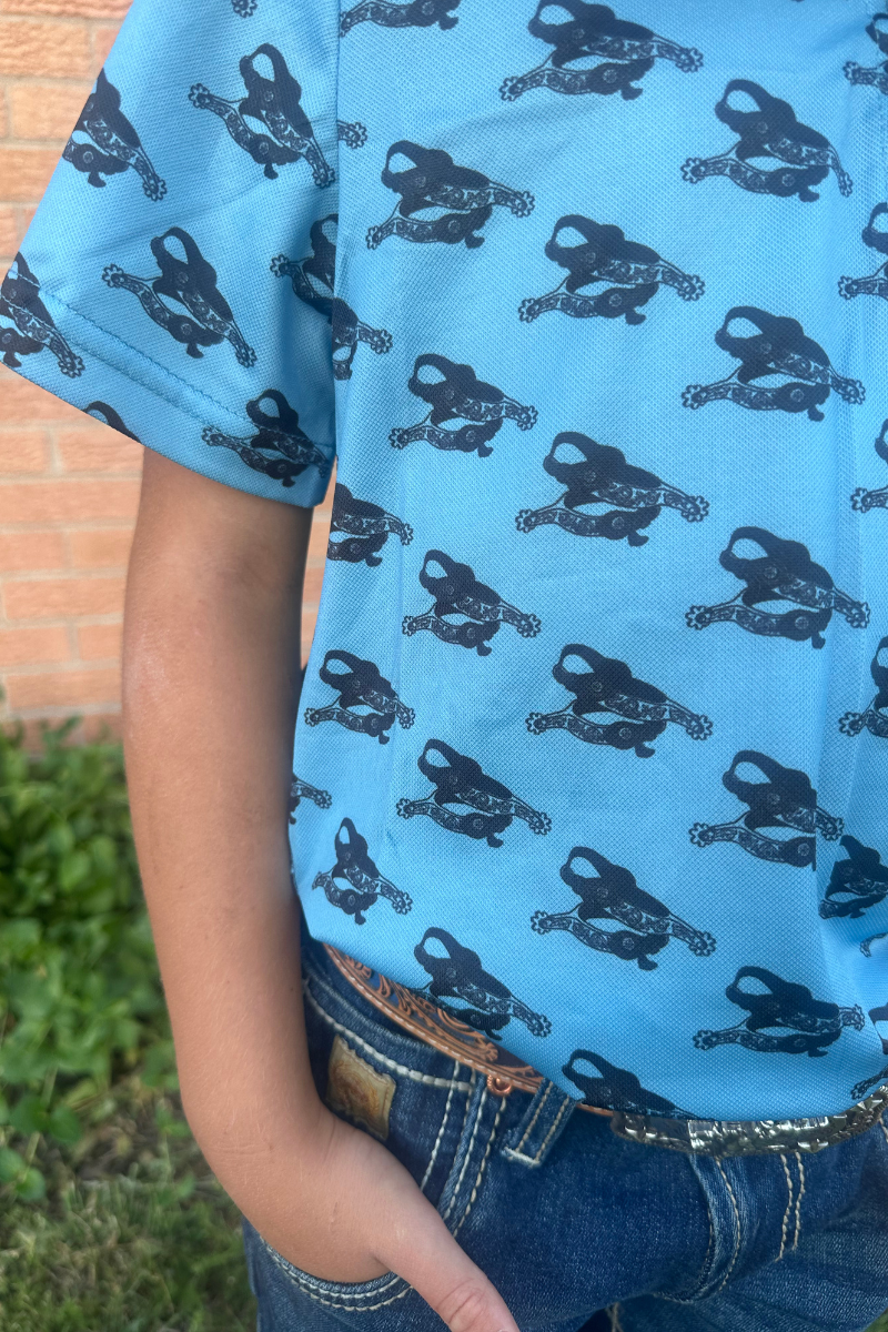 Kids Spurs On My Boots Polo