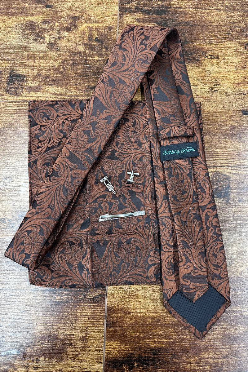Tooled Up Tie – Coordinated Western Style