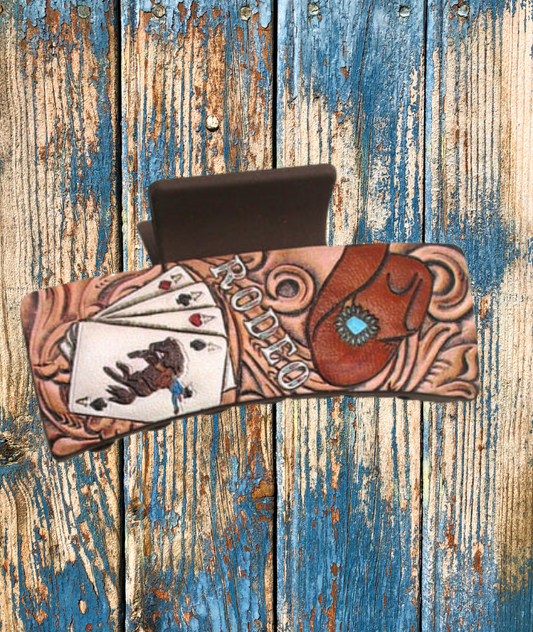 RODEO PRINTED HAIR CLIP