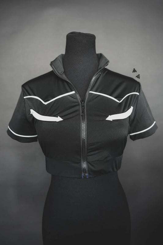 Retro Western Crop Top