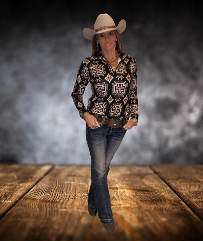 Down In The Hills Half-Zip Pullover