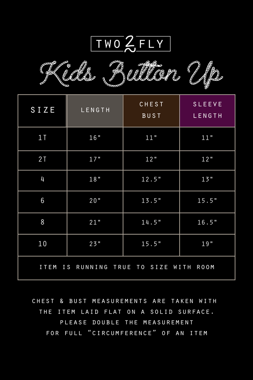 Ten Gallon Kids Long Sleeve Shirt