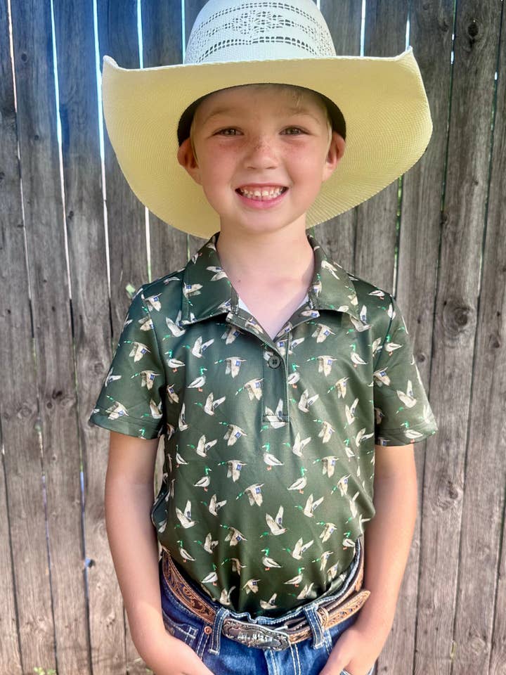Kids Flee The Flock Polo
