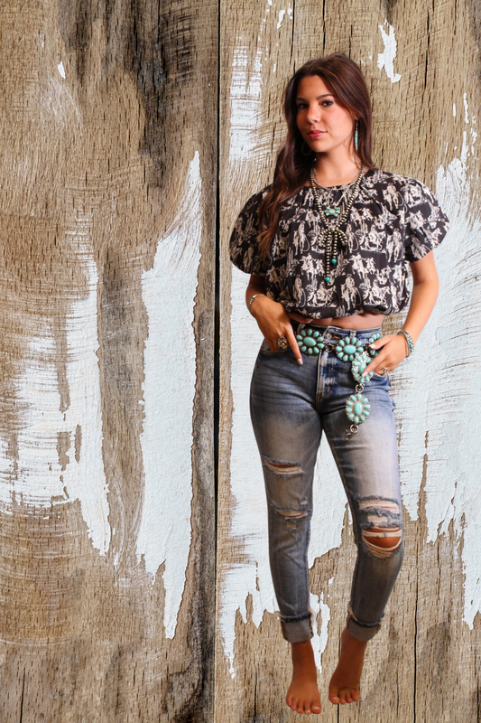 At Dusk Pony Puff Top