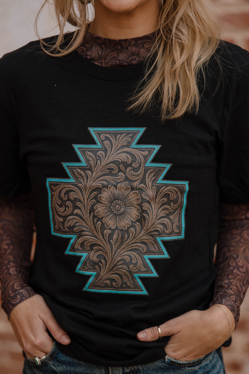 Bronzed Bloom Tee
