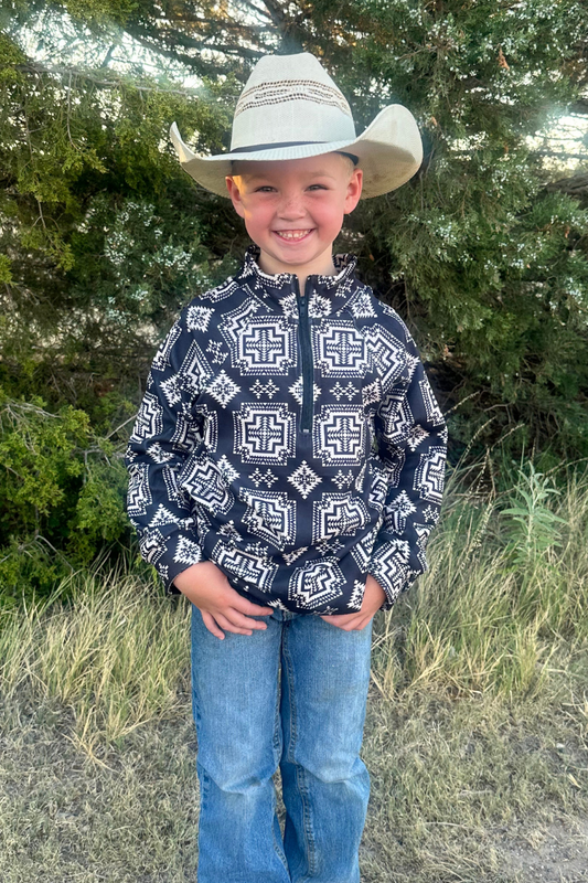 Mini Down Hills Half-zip Pullover