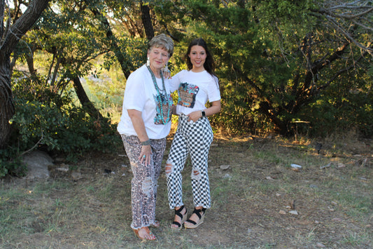 Leapord Hear Me Roar Jeans