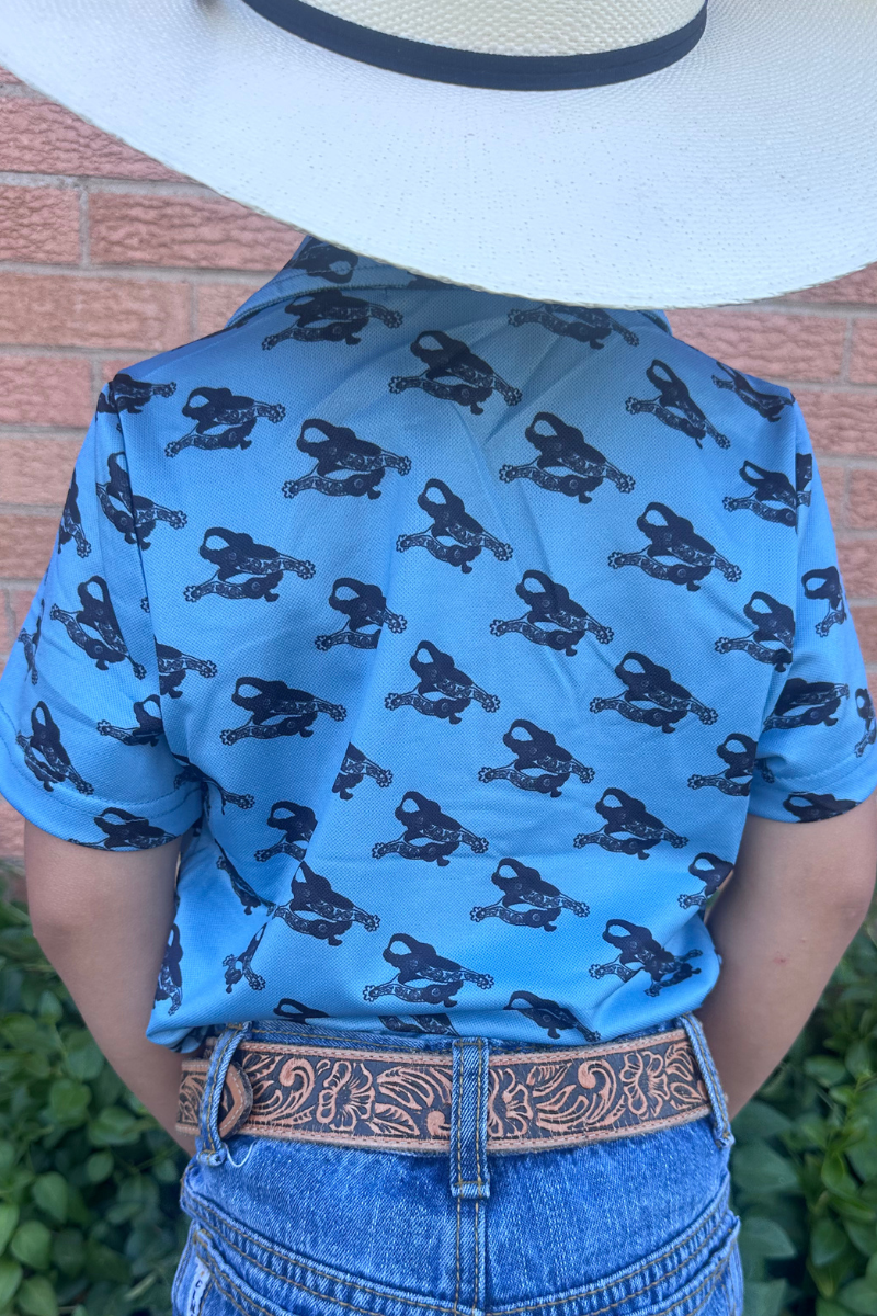Kids Spurs On My Boots Polo