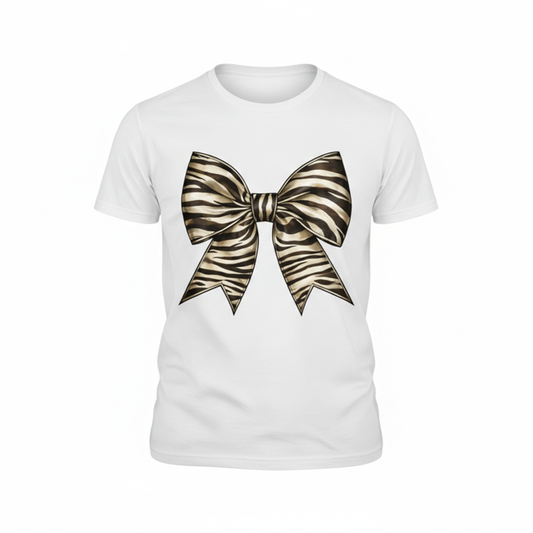Vintage Cowgirl Safari Bow Tee
