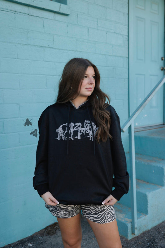 Leather or Not Pullover