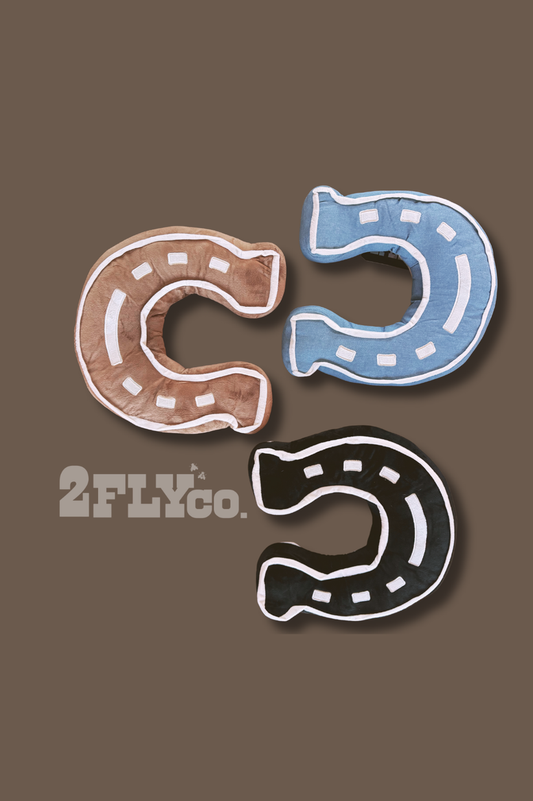 Lucky U Horseshoe Pillow