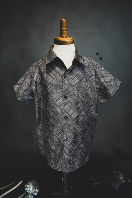 Kids Hey Howdy Short Sleeve Button-Up Shirt