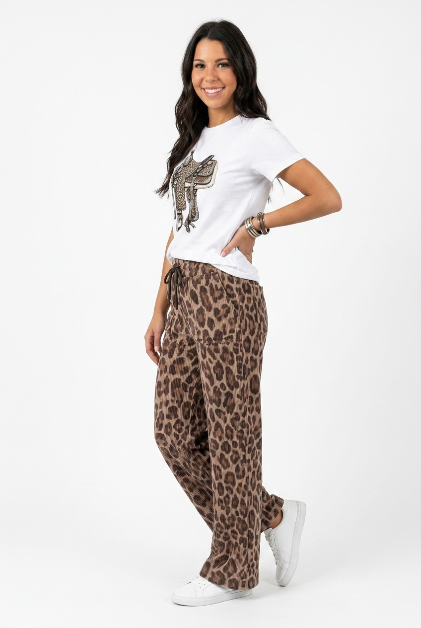 Spotted Wild Leopard Pants
