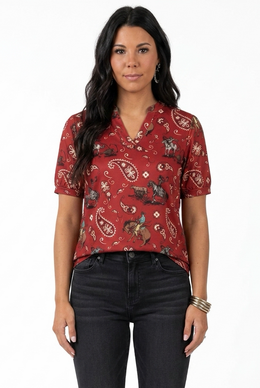 Ranch Rodeo Top