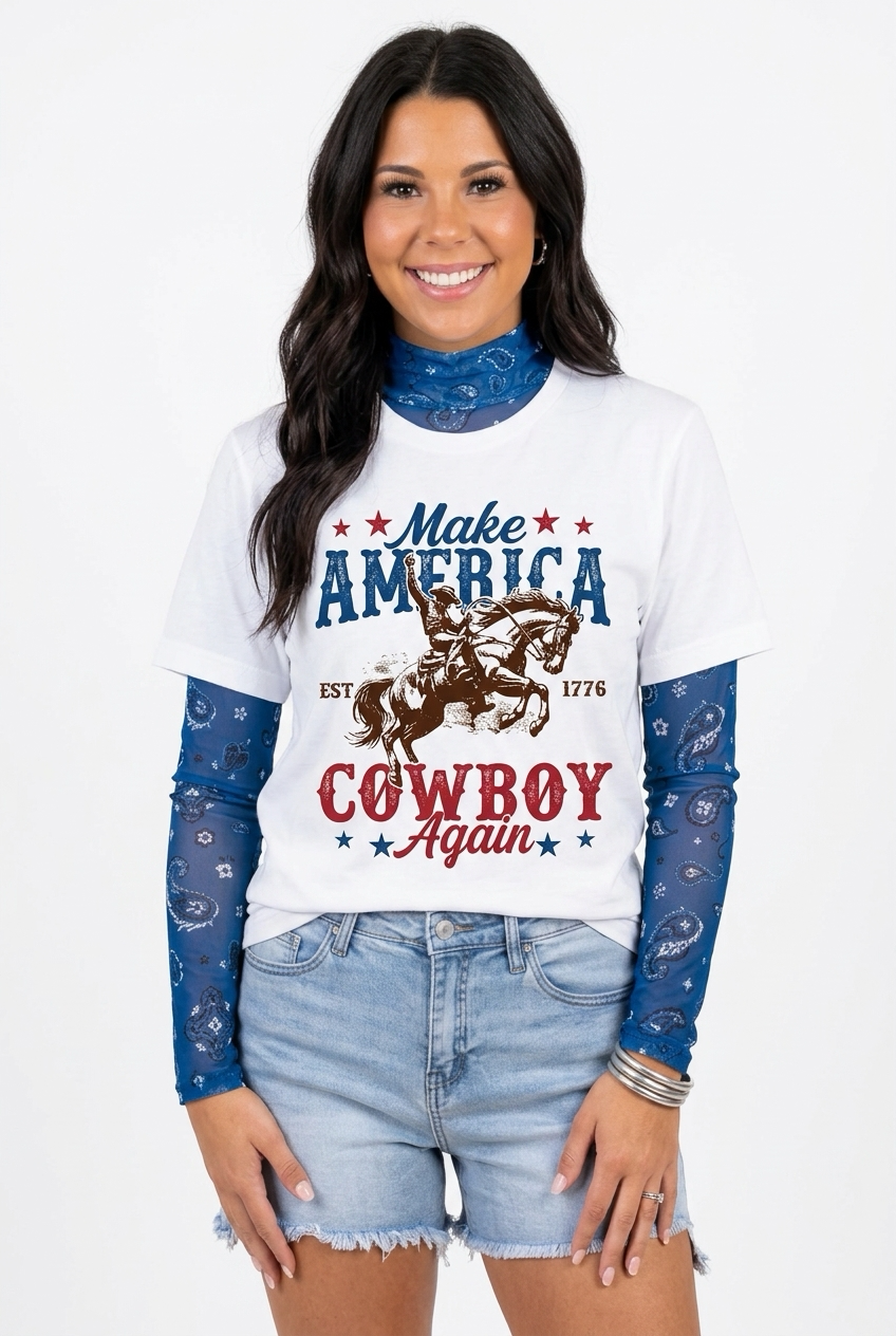 American Cowboy Tee