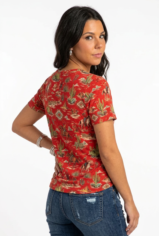 Red Rock Rodeo Top