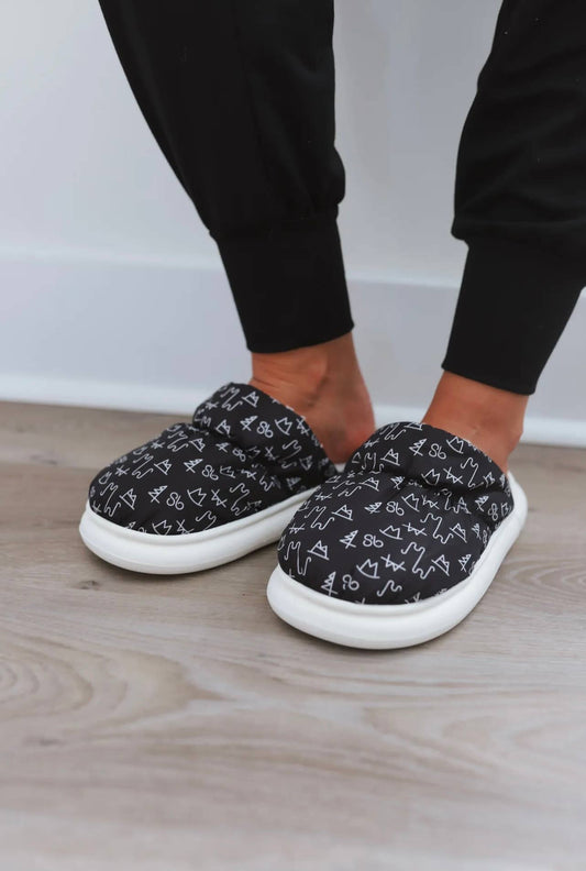 Black Brands Slippers