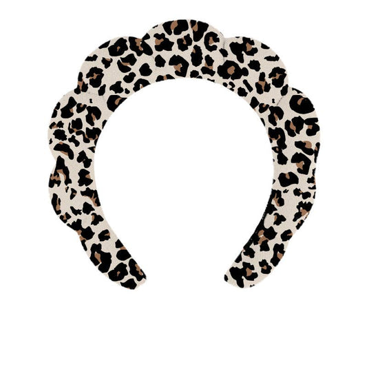 Leopard “Get Ready With Me” Skincare Headband