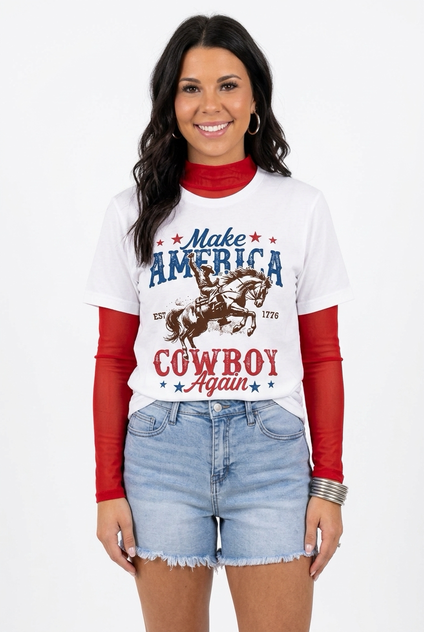 American Cowboy Tee