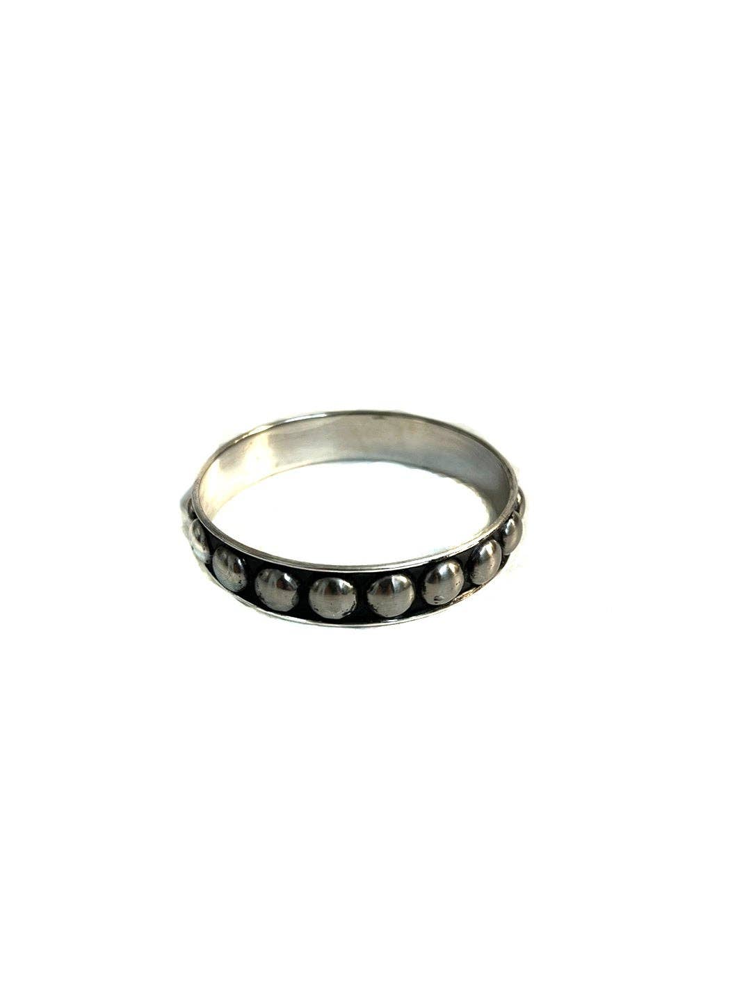 Western Bubble Metal Bangle Bracelet