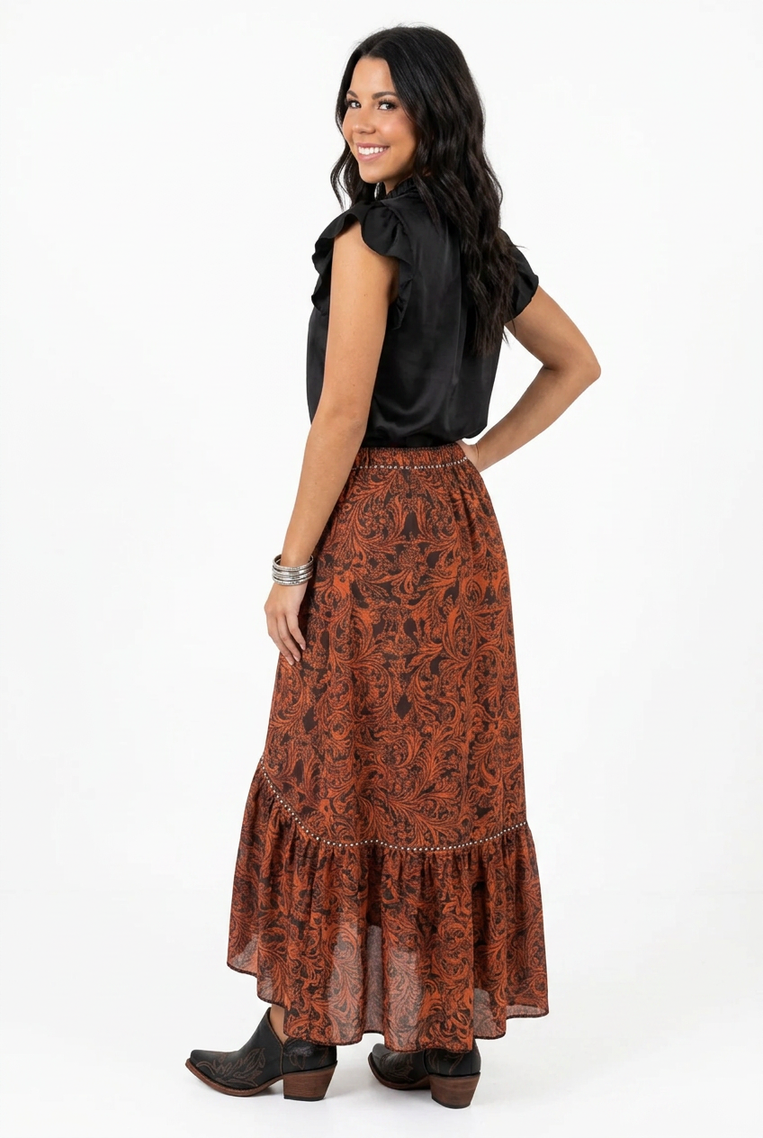 Country Tooled Skirt