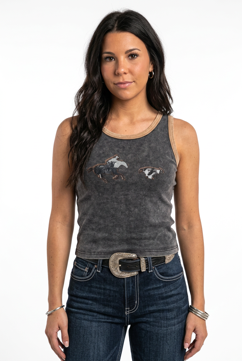 Collage Cowboy Tank