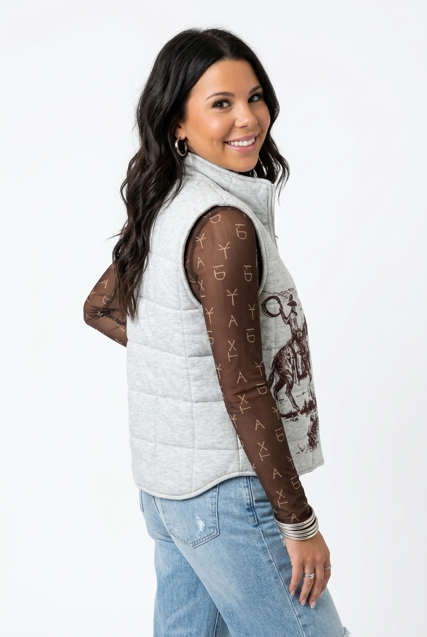Cowboy Canvas Vest